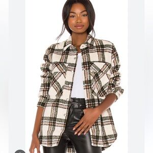 BlankNYC Flannel Shacket